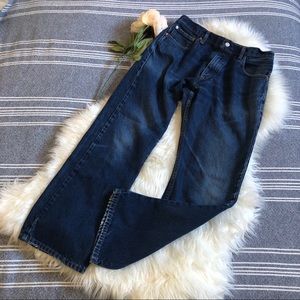 Levi’s 517 softened and broken in medium blue
